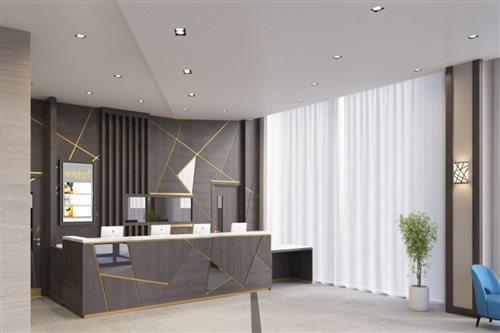 Maldron Hotel Glasgow City Exterior foto Reception desk